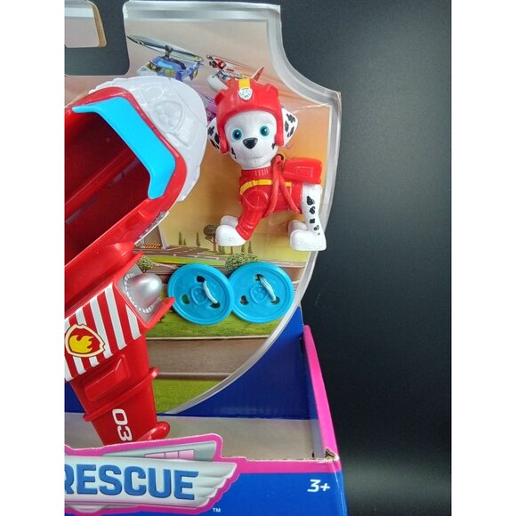 Paw Patrol Air Rescue Marshall Hero Hydro Plane Toy For Kids Ages 3+ - Picture 3 of 6